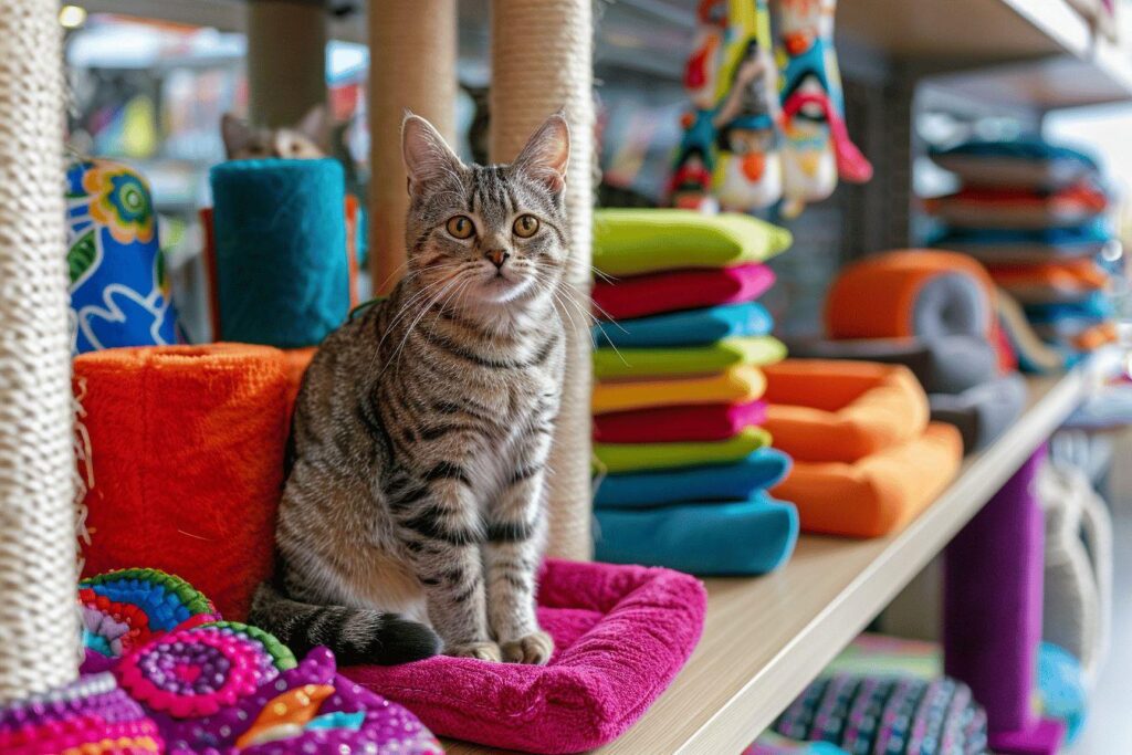 Accessoires pour chat : boutique en ligne avec large choix de produits à commander