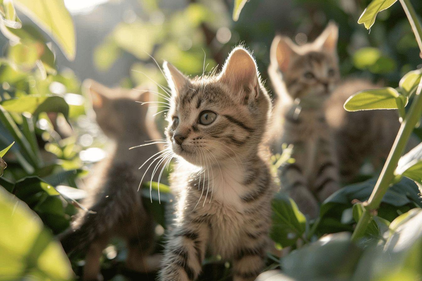 Onze chatons drôles et un chaton étrange : une histoire amusante pour les amateurs de félins