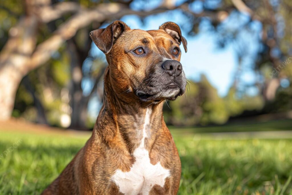 American Staffordshire Terrier : tout savoir sur ce chien de catégorie au caractère sociable