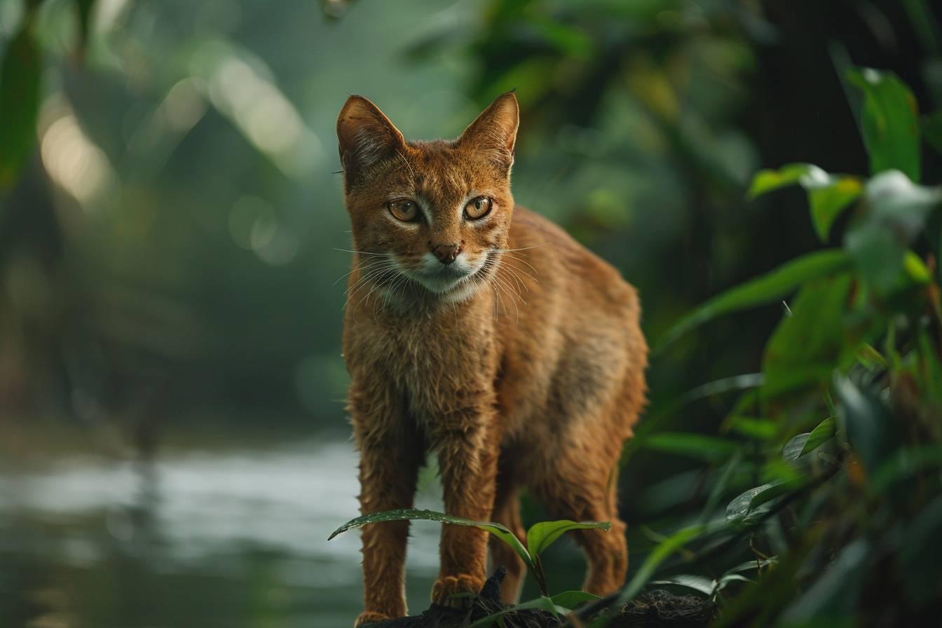 Chat à tête plate : découvrez ces félins sauvages rares et menacés