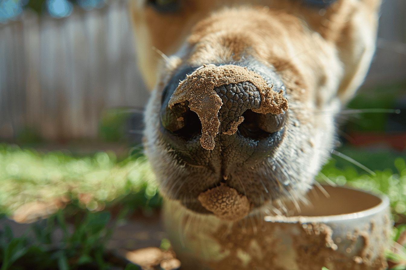 Chien à la truffe chaude : causes, symptômes et quand s'inquiéter