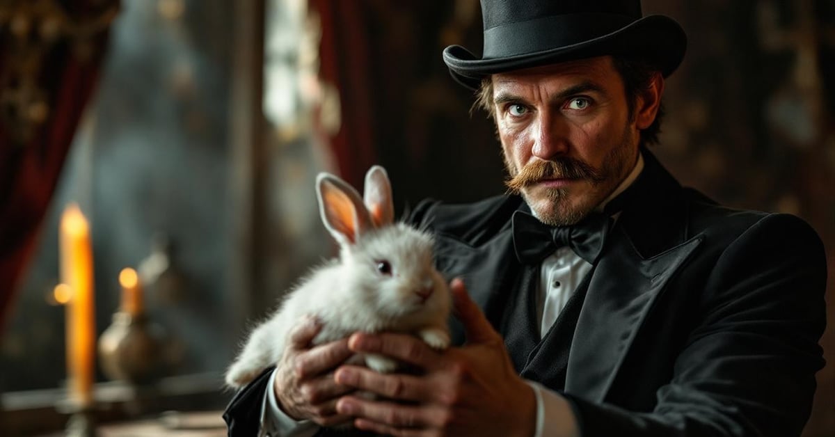Magicien avec lapin origine dun duo legendaire et secrets de la magie featured