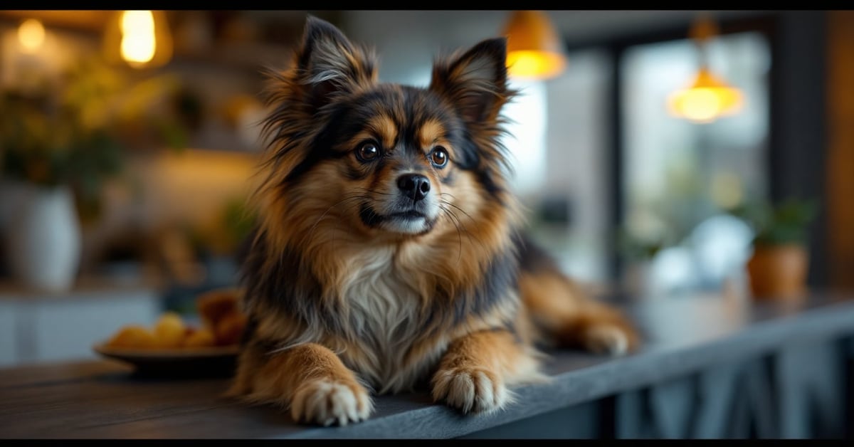 Bobtail chien au pelage long et abondant, race de berger anglais au look majestueux